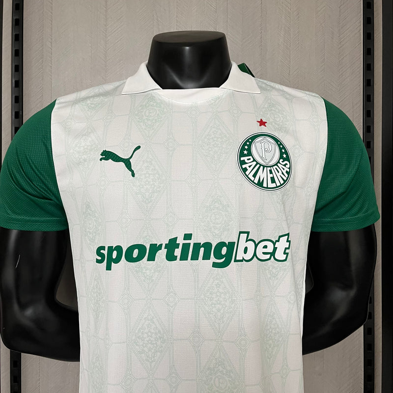 Camisa Versão Jogador Palmeiras Visitante 25/26