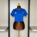 Camisa Feminina Cruzeiro Cropped 26/27