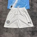 Kit Infantil Manchester City Home 25/26