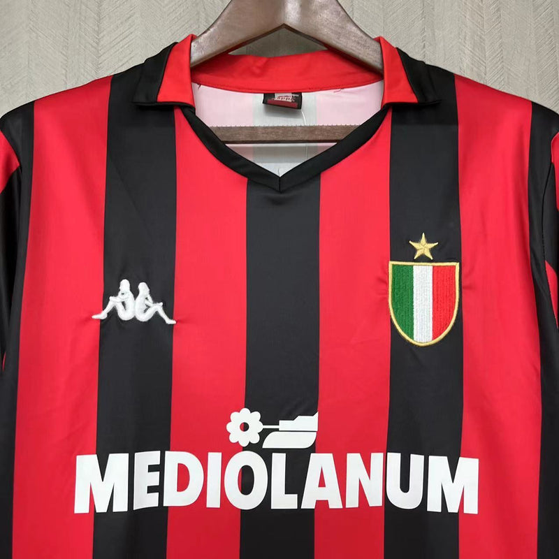Camisa Retrô AC Milan 1988