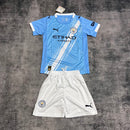 Kit Infantil Manchester City Home 25/26