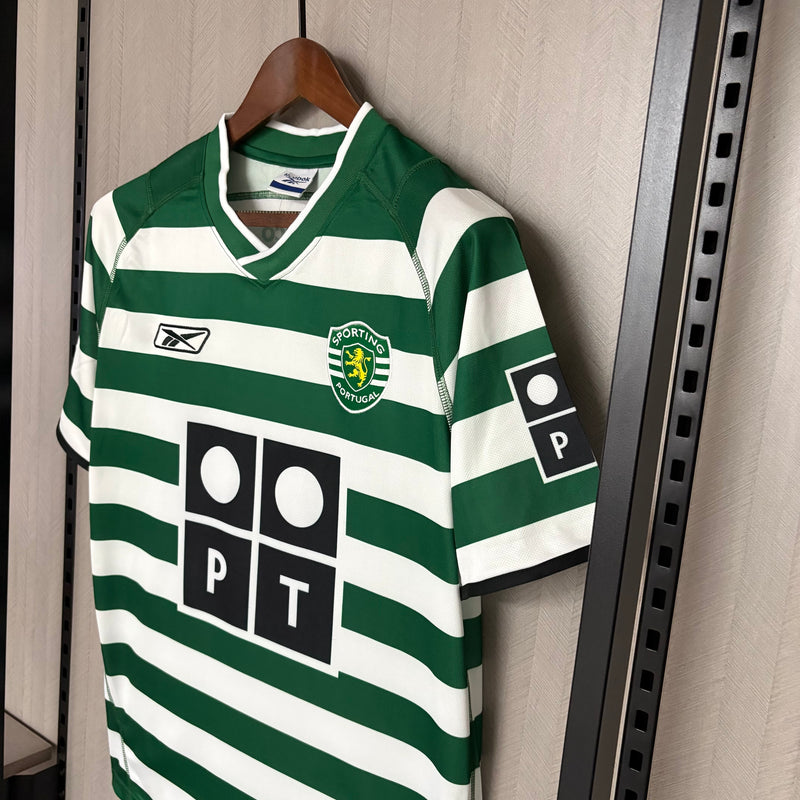 Camisa Retrô Sporting Lisboa 2003/04