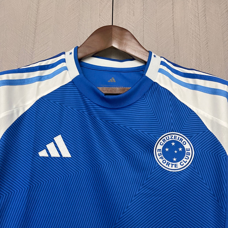 Camisa Feminina Cruzeiro Home 25/26 (Pronta Entrega)
