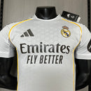 Camisa Versão Jogador Real Madrid Home 25/26