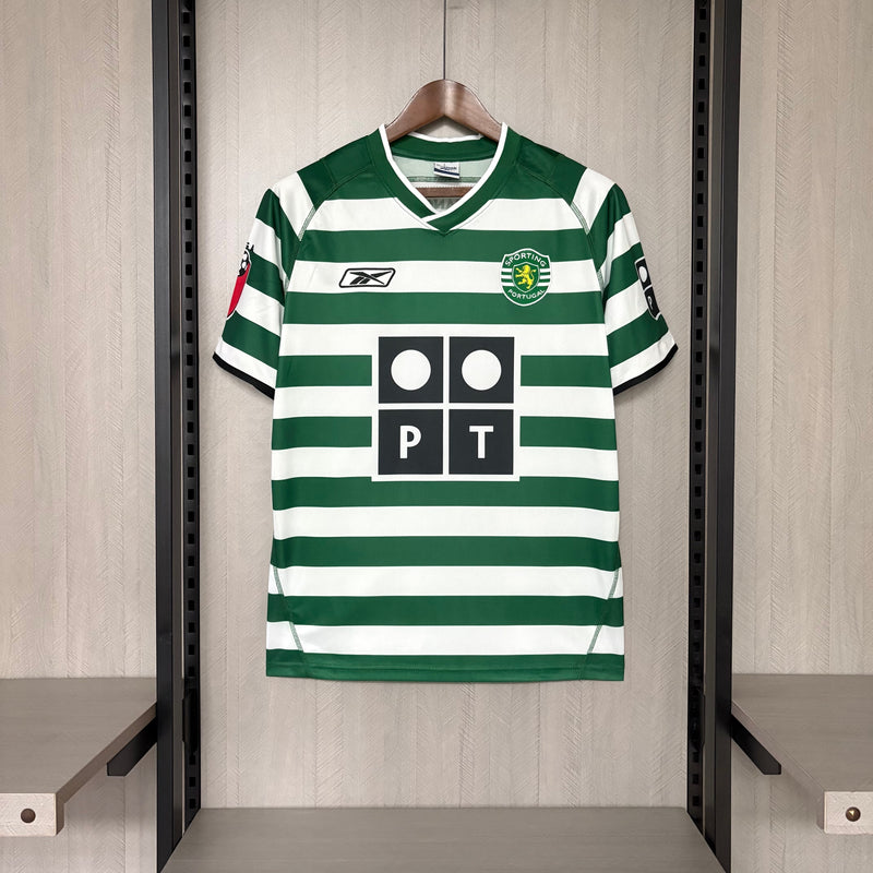 Camisa Retrô Sporting Lisboa 2003/04