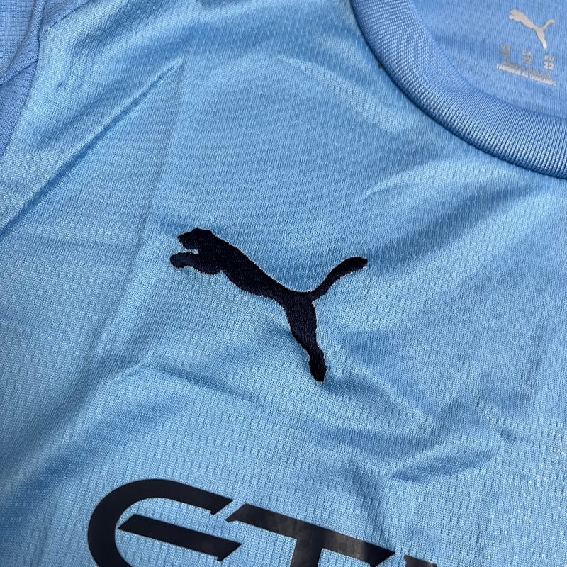 Kit Infantil Manchester City Home 25/26